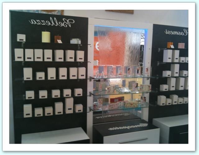 fontana cascata muro acqua led